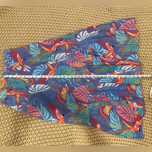 Talbots Tropical Maxi Skirt M - Picture 7 of 9